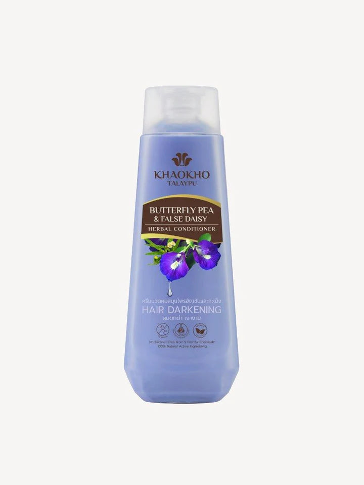 Khaokho Talaypu Butterfly Pea & False Daisy Herbal Conditioner – 330 ml